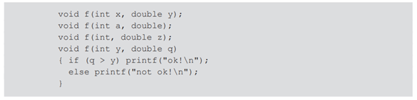 Here are some function declarations in C: Would it be legal to include all of the declarations in...