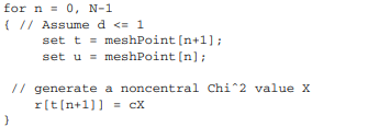 Applying the noncentral chi-squared distribution to SDE simulation We discuss simulating discrete...-4