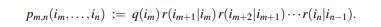 Let q be any pmf, and let r(j|i) be any conditional pmf. In addition, assume that ?k q(k)r(j|k) =...