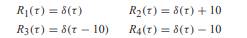 Which of the following are valid autocorrelation functions?