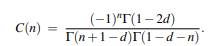 Show directly that if a wide-sense stationary sequence has the covariance function C(n) given in...-1