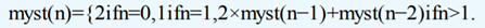 The mystery numbers are defined recursively as (a) Draw the call tree in the style of Figure 2.30...-1