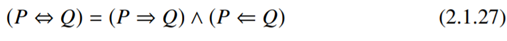 Complete the proof of Equation 2.1.27. Prove Equation 2.1.11.-1