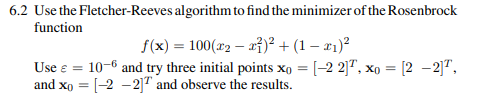 Using the program constructed in Prob. 7.7, minimize the function Repeat with the program...-4