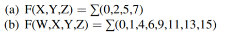 Simplify the following functions where D is a don’t care function: Simplify the following functions...-2