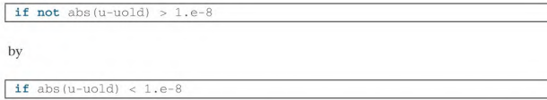 Suppose that we are trying to check the convergence of a diverging sequence (here the sequence is...-2