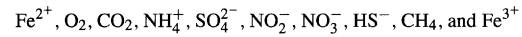 From the following list, identify which compounds act as electron donors, electron acceptors, or...