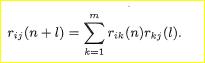 Sampled Markov chains. Consider a Markov chain X n with transition probabilities Pij, ~nd let Tij...