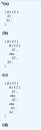 For the grammar of Figure 7.8, draw the syntax tree for from the following strings, assuming that ,...-3