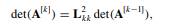 A matrix A is positive definite if and only if the determinants of all of its leading minors are...