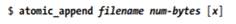 This exercise is designed to demonstrate why the atomicity guaranteed by opening a file with the...-1