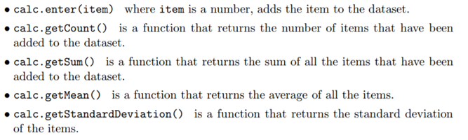 This problem uses the PairOfDice class from Exercise 5.1 and the StatCalc class from Exercise 5.2....-1