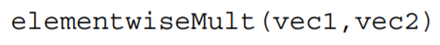 Write a function that uses the zip function to compute and return the elementwise multiplication of...