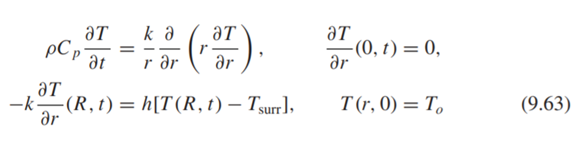 Solve the following heat transfer problem. The parameters are-2