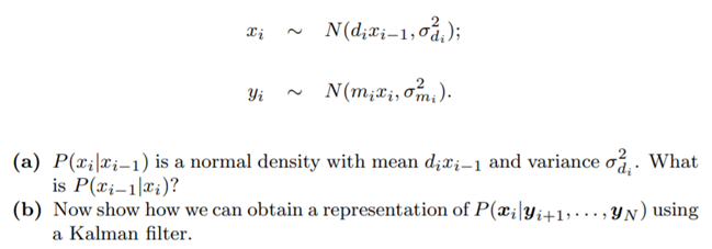 Assume that we have the dynamics