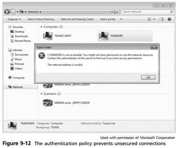 Hands-On Project 9-2: Enforcing IPsec Policies Time Required: 40 minutes Objective: Increase...-2