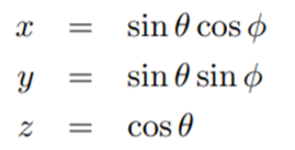 Replace each of the cubes with a tessellated sphere. To tessellate a sphere, parametrize each point...-3