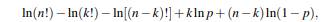 Computing the binomial probability numerically can cause overflow problems if the factorials in the...-2