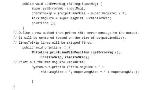 Edit the PrintfileErrorMsg class so that it uses this new interface definition and the supporting...-2