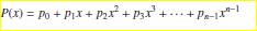This problem discusses error buildup when trying to evaluate polynomials without and with the use of...-1