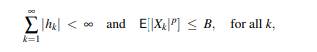 Under the assumptions of Problem 26 in Chapter 13, show that is well defined as an almost-sure...-3