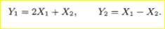 Let XI and X2 be independent standard normal random variables. Define the random variables Yl and Y2...