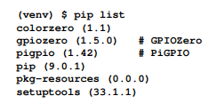 Now, run the pip list command again; we will see these new packages are now installed in our virtual...