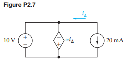 7 Consider the interconnection shown in Fig. P2.7. a) What value of a is required to make this a...