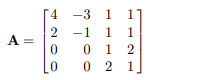 Find the diagonal matrix ?, if it exists, that is similar to matrix