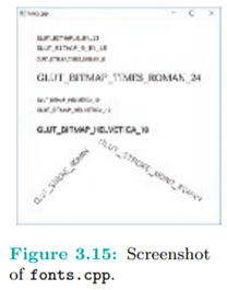 Run multipleLists.cpp. See Figure 3.13 for a screenshot. Three display lists are defined in the...-2