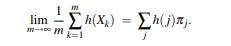 Theorem 2 says that the random variable V(j), which is the total number of visits to state j, is...-1