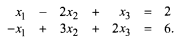 Determine whether the following system possesses: (a) no solution, (b) a unique solution, or (c)...-2