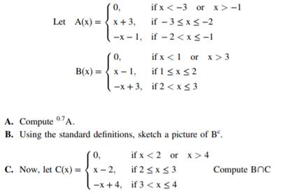 Consider the operators: A. Show that intersection and complement satisfy the law of contradiction....-2