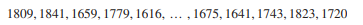 For the following data, construct a histogram (indicate the bin selection algorithm you use)....-1