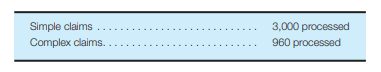 The Foster Insurance Company developed standard times for processing claims. When a claim was...-2