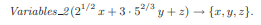 Let u be an algebraic expression. Give a procedure Variables 2(u) that returns the set of...