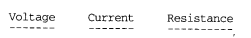 Write a C program that specifies three one-dimensional arrays named volts, current, and resist. Each...