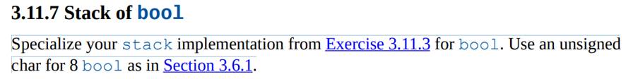 Revise your stack implementation from Exercise 3.11.3 (and optionally that of Exercise 3.11.7) with...-2