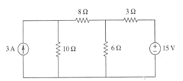 use source transformation to determine the current and power in the 8-? resistor. Apply Source...-1