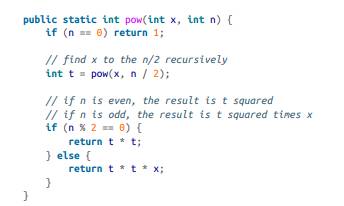 Many encryption algorithms depend on the ability to raise large integers to a power. Here is a...