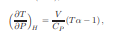 Inversion temperature of Argon. In Section 7.4.2 we discussed the porous plug or Joule-Thompson...