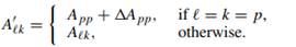 Suppose that A ? Rn×n is non-singular. (i) Consider a diagonal entry App of A and a number App ? R....-1