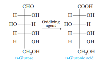 Oxidation to an Aldonic Acid (Section 20.3C) Oxidation of the aldehyde group of an aldose to a...