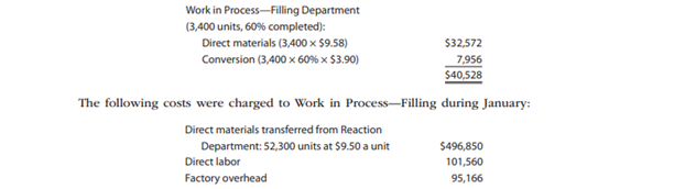 Dover Chemical Company manufactures specialty chemicals by a series of three processes, all...