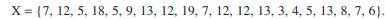 A data set for analysis includes only one attribute X: (a) What is the mean of the data set X? (b)...