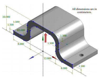 The following figure shows a simple bracket made of...ask 8