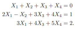 Examine if the following equations are consistent.