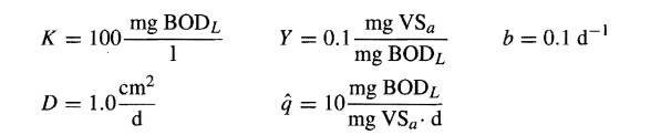 You are using a steady-state biofilm system to treat a high-strength wastewater with bacteria that...-1