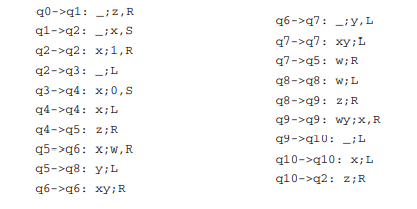 Describe the action of the following 2TDCM machine: Prove that the question of whether a given 2TDCM...