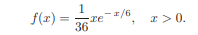 Consider the probability density function Derive the moment generating function, and calculate the...